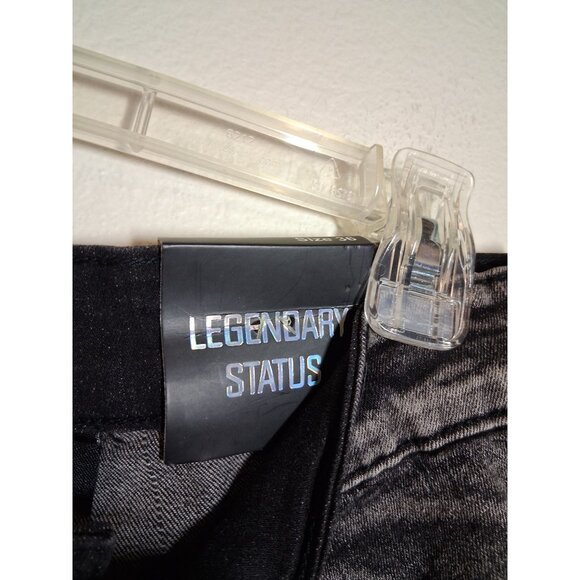 NWT Legendary Status Denim Blue Jeans Distressed Grunge Streetwear Skater Sz 36 - Picture 7 of 9